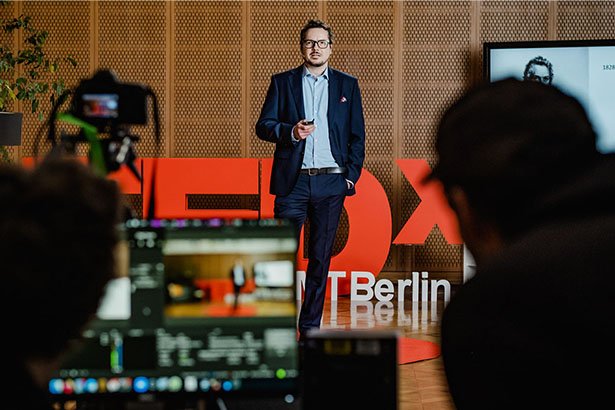 Stefan Wagner speaks at TEDx event at ESMT Berlin