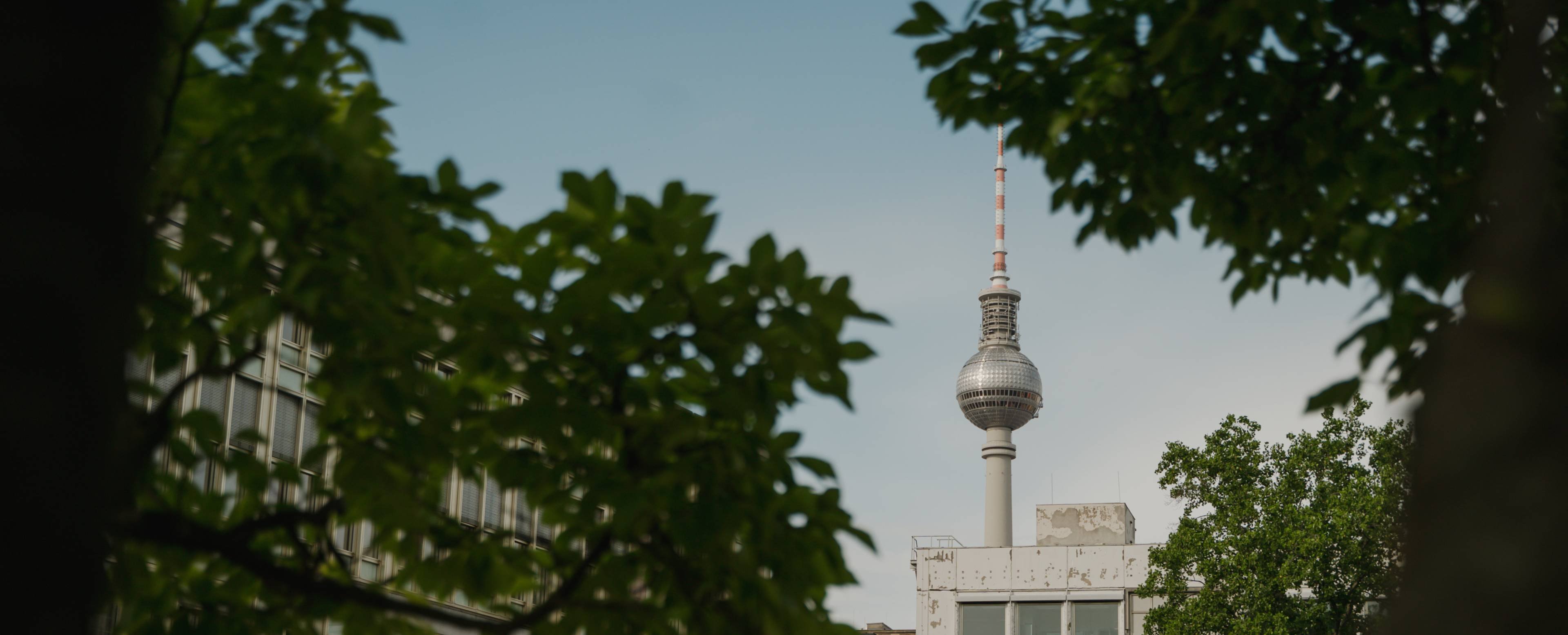 Alumni Advanced Learning Hero Image featuring picture of Berlin TV tower