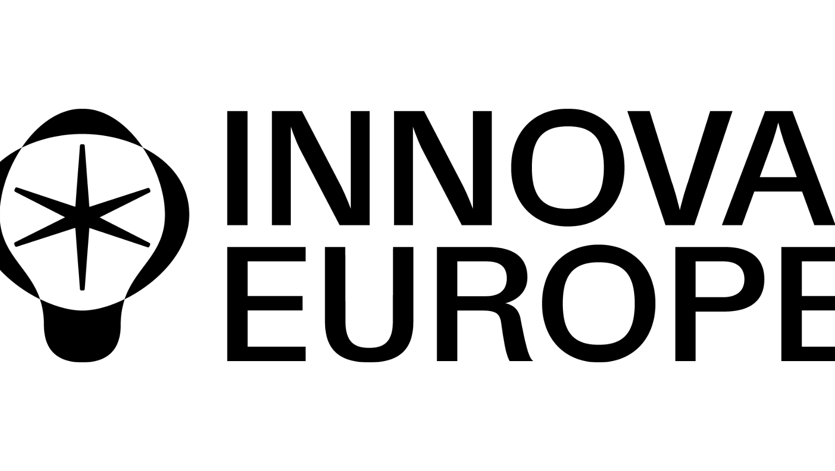 Innova Europe logo black on white background